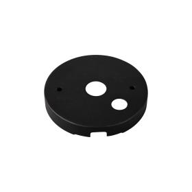M8749  Roller 8cm Round Canopy Kit, Black
